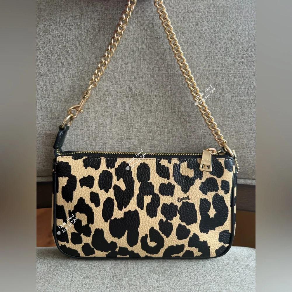 NWT！3PCS COACH Nolita 19 With Leopard Print（CBM66）fast shipping MOTHER DAY GIFT - Picture 8 of 15